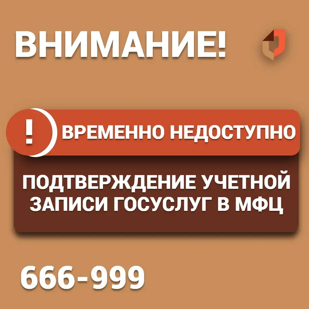 Подтверждение учётной записи Госуслуг временно недоступно в некоторых МФЦ: что делать