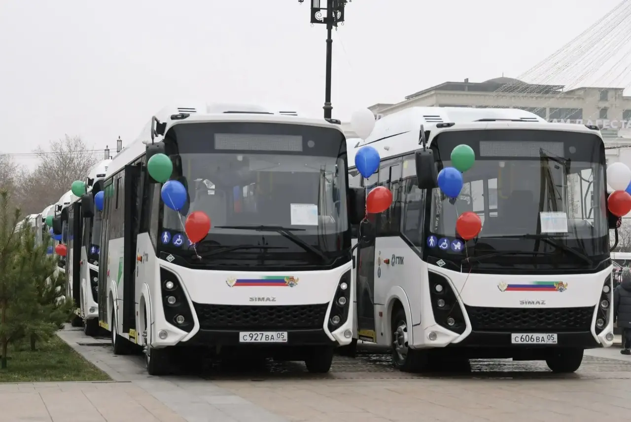 Дагестан получит 141 новый автобус до конца 2026 года