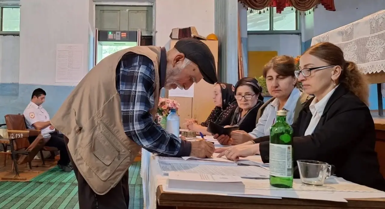 В Дагестане первые избиратели пришли на участки с самого утра
