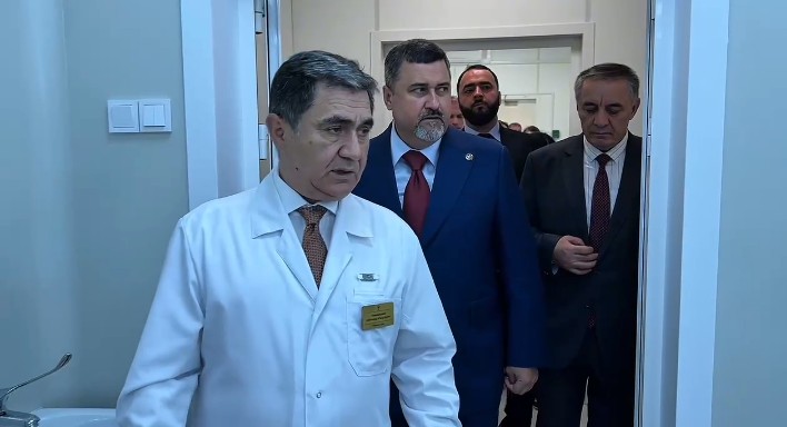 В Махачкале открыли современное приемное отделение больницы скорой помощи