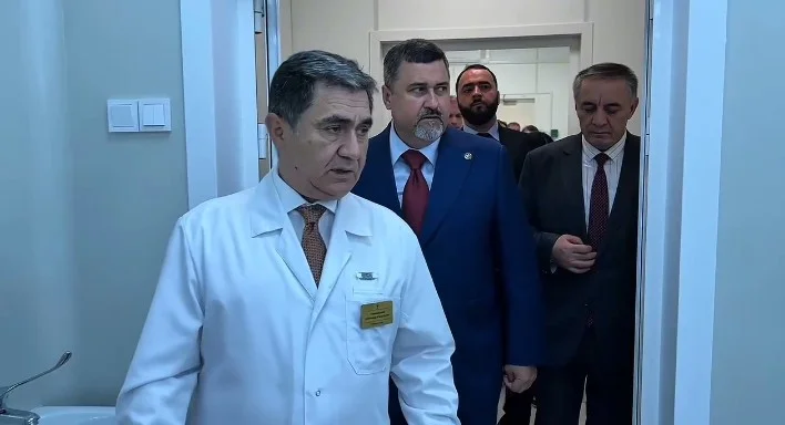 В Махачкале открыли современное приемное отделение больницы скорой помощи