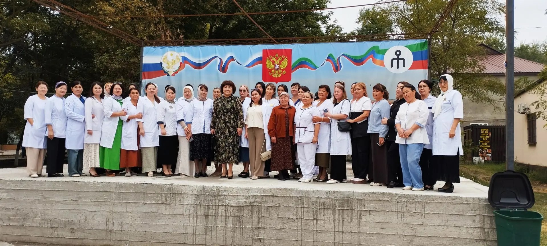 В Терекли-Мектебе с утра голосуют медики, военные и жители района