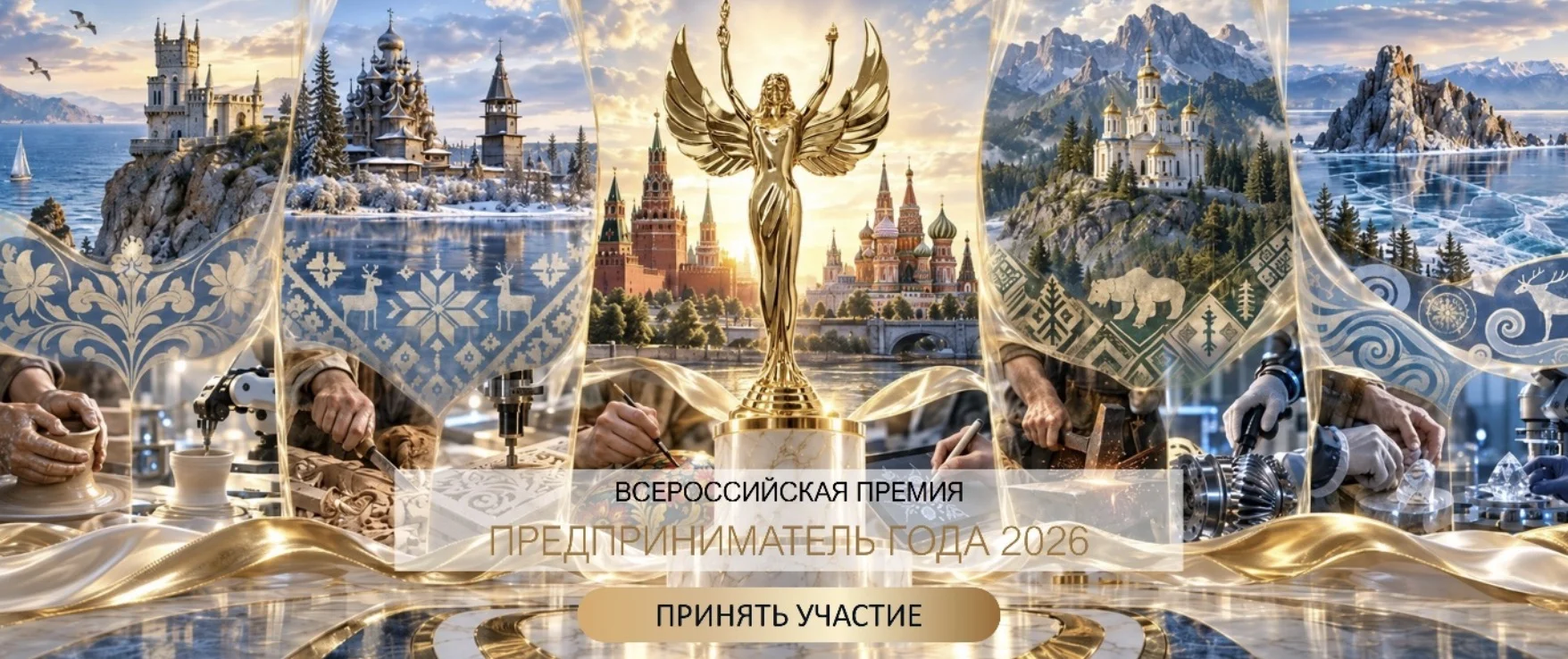 Российский бизнес приглашают побороться за звание «Предприниматель года - 2026»