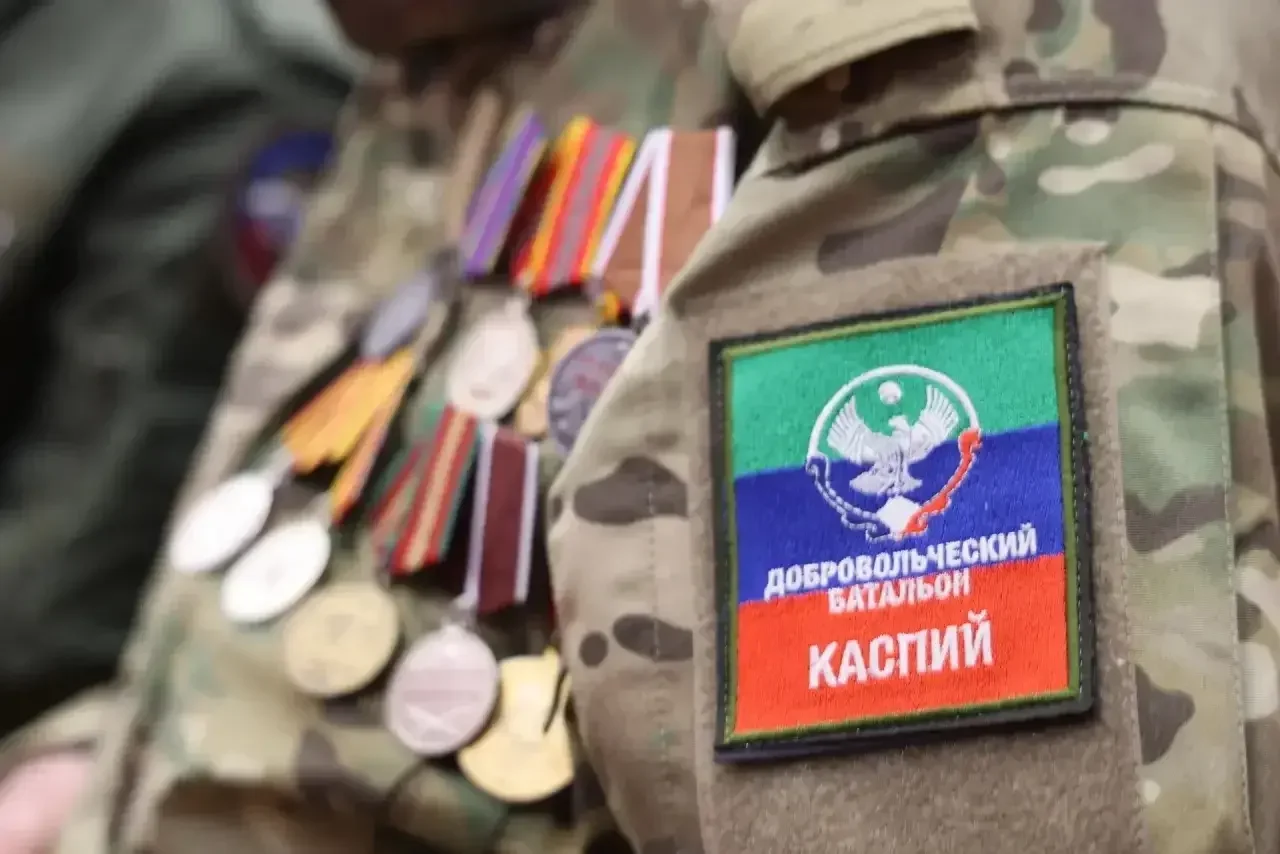 Батальону «Каспий» исполнилось три года: 152 государственные награды получили его бойцы