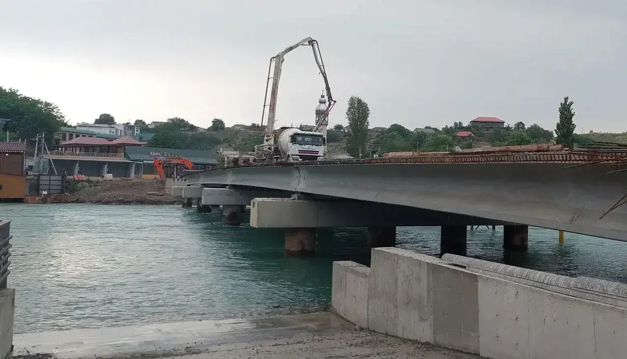 Капремонт моста к Сулакскому каньону и «Главрыбе» в Дагестане выходит на финишную прямую