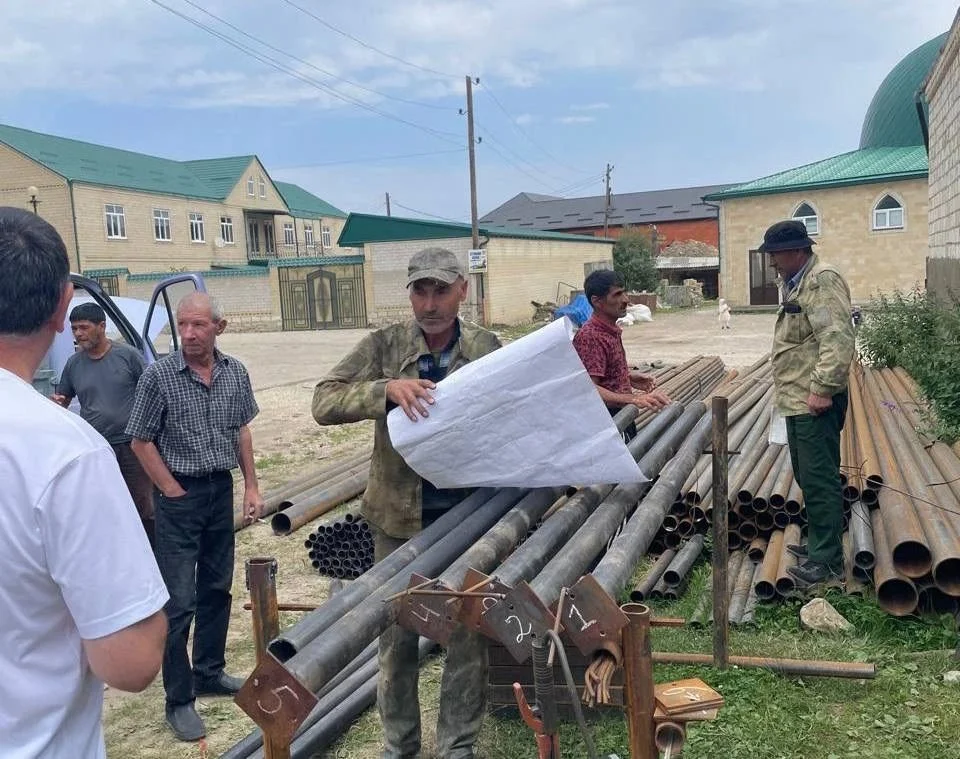 Газовое отопление придет в горные села Акушинского района до холодов