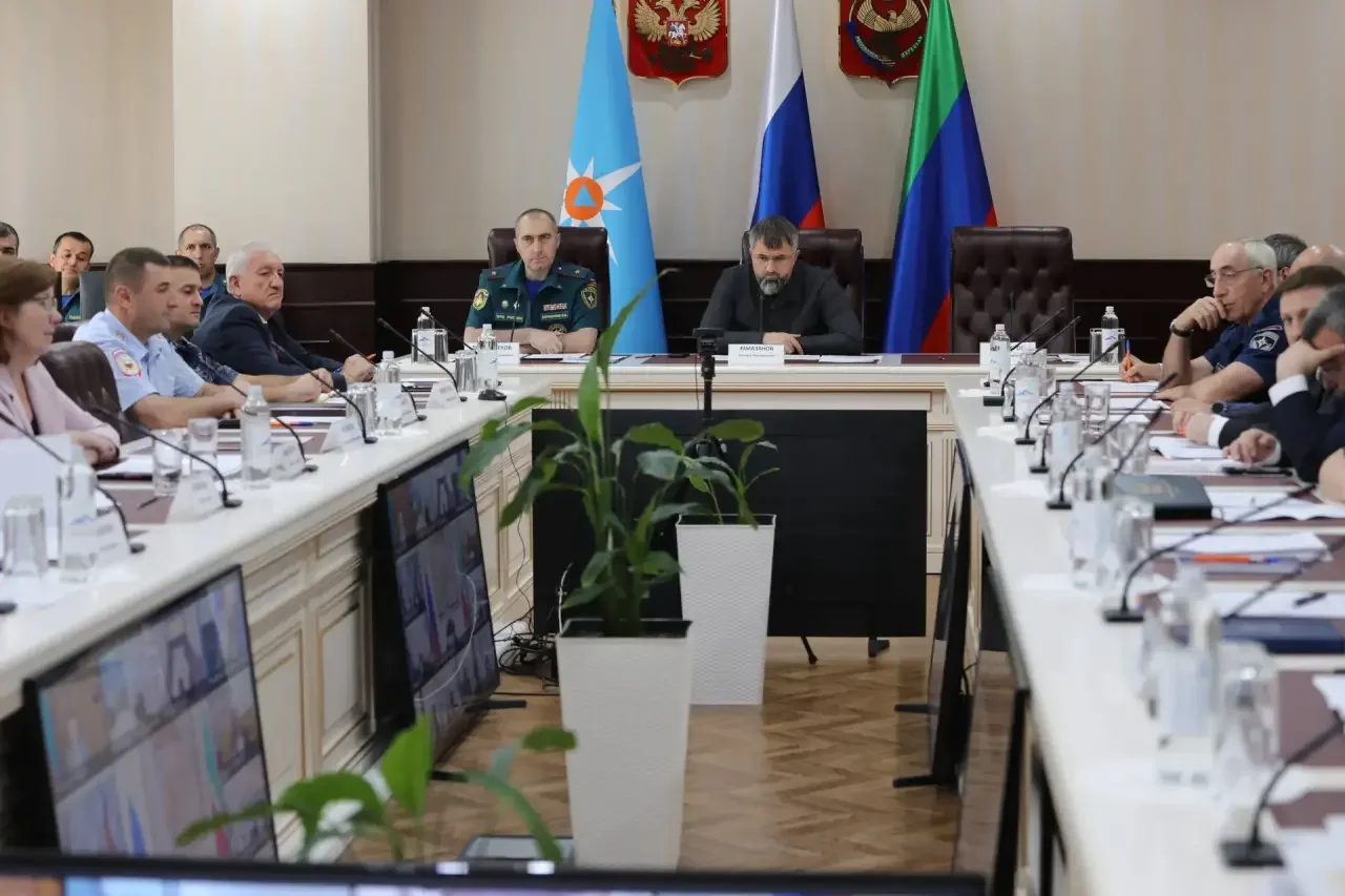 Магомед Рамазанов участвует в заседании Правкомиссии РФ по ликвидации последствий паводков