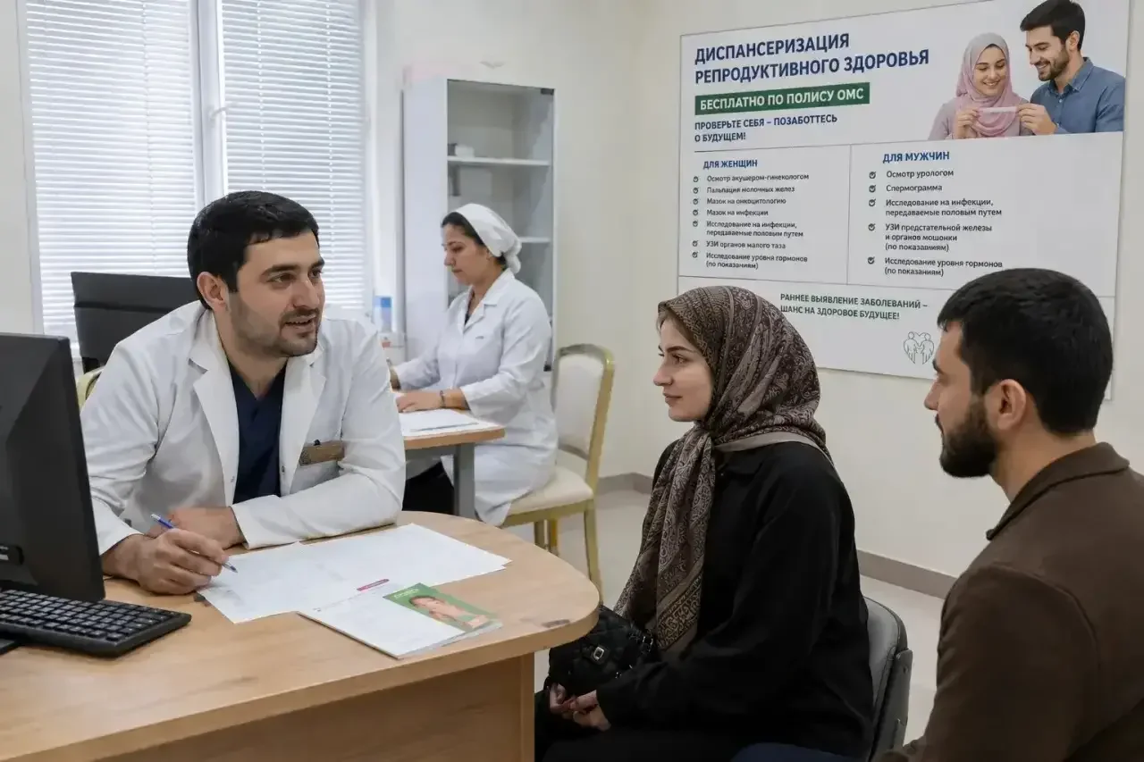 Жителям Дагестана напомнили о бесплатной диспансеризации репродуктивного здоровья