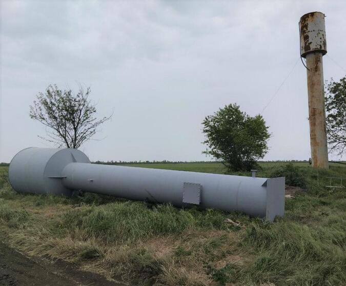 Стабильное водоснабжение для Любимовки: Дагестанские мастера монтируют новую башню