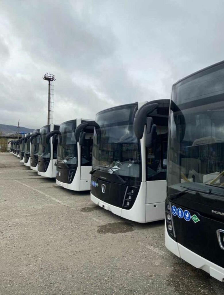 Махачкала получит 84 новых автобуса в рамках нацпроекта "Инфраструктура для жизни"
