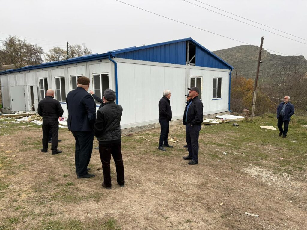 В селении Урахи возводят современную сейсмоустойчивую амбулаторию для улучшения медобслуживания