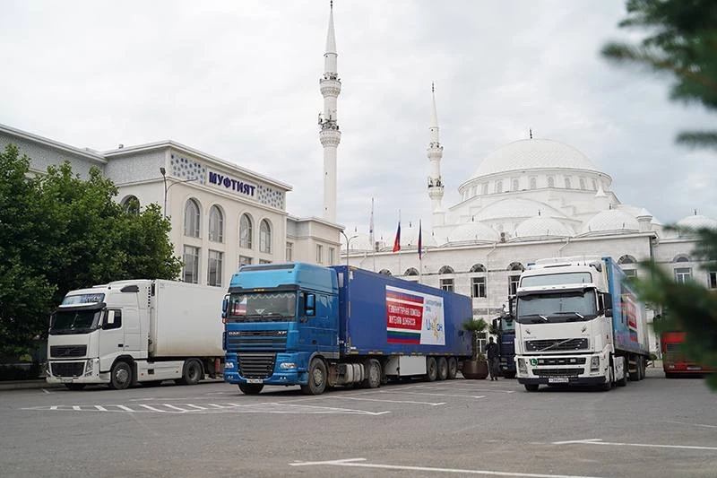 Минтранс Дагестана доставил гуманитарную помощь в новые регионы России