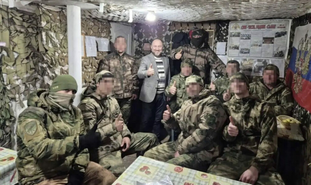 В День защитника Отечества бойцов-дагестанцев в Запорожской области поздравили от имени Дагестана