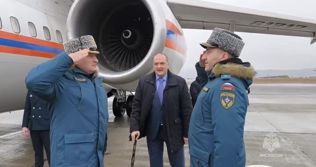 Глава МЧС России прилетел с рабочим визитом в Дагестан