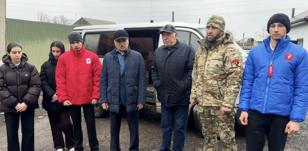 В Сулейман-Стальском районе прошла очередная акция в поддержку участников СВО