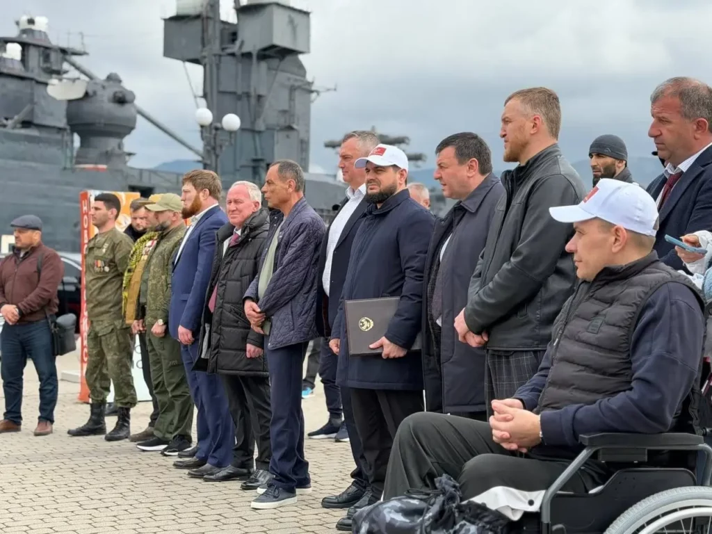 Дагестанская делегация приняла участие в патриотической акции в Новороссийске