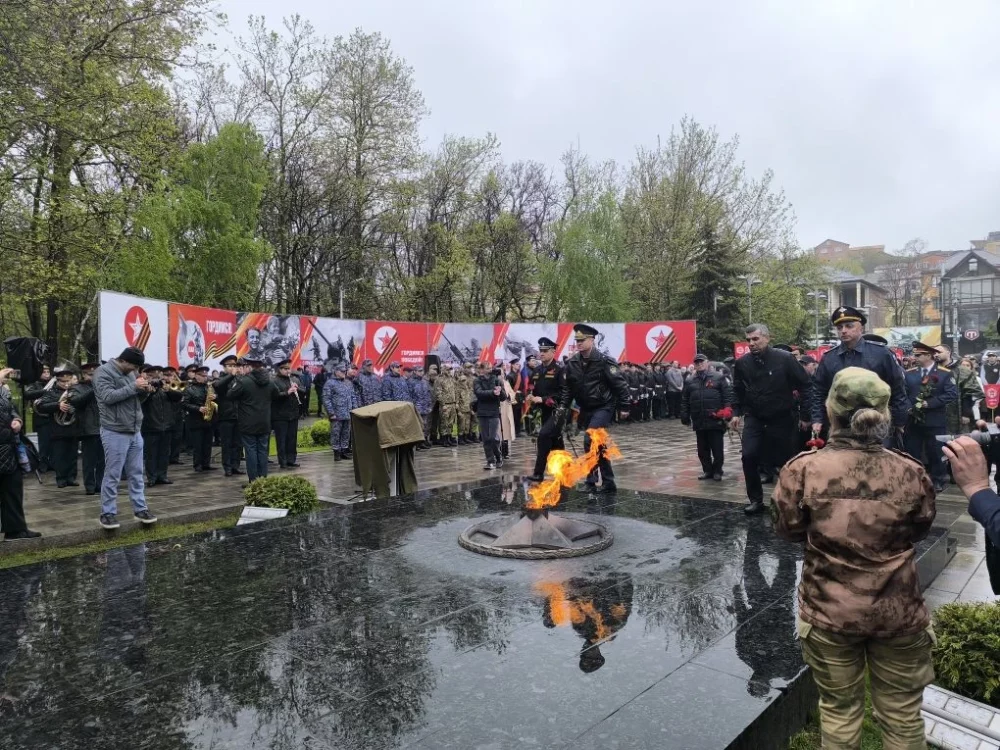 В Махачкале открыли республиканскую акцию «Вахта Памяти»