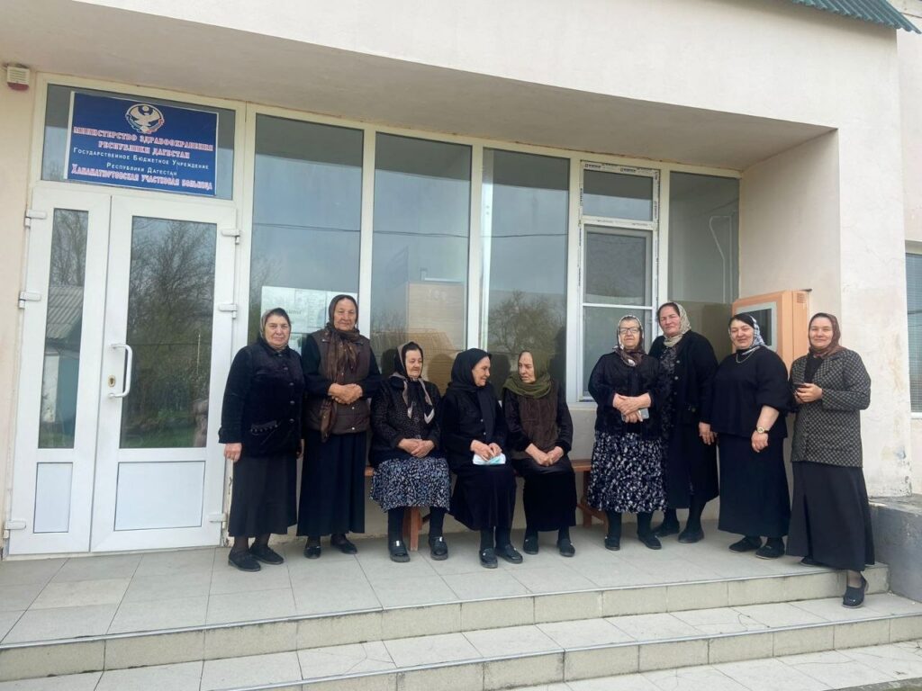В Бабаюртовском районе продолжают диспансеризацию пожилых жителей