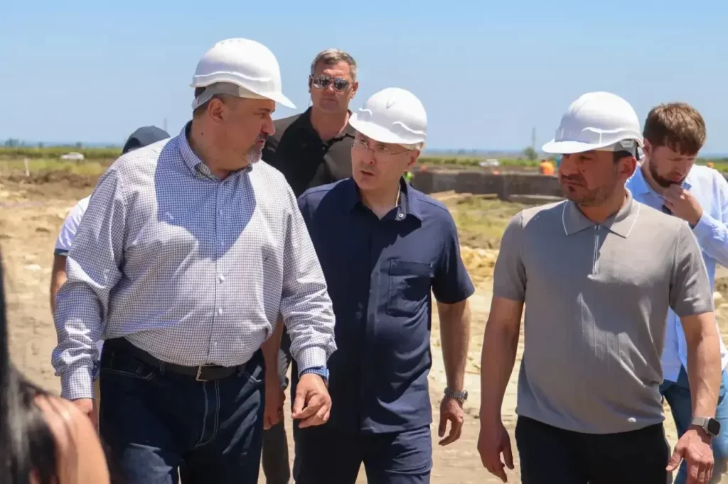 В Мамедкале строят новый жилой район для пострадавших от наводнений