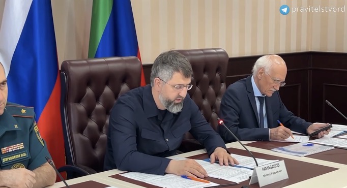 Магомед Рамазанов доложил о ликвидации последствий паводков на заседании Правительственной комиссии